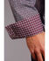 Image #3 - Stetson Men's Wine Victorian Foulard Geo Print Long Sleeve Western Shirt , , hi-res