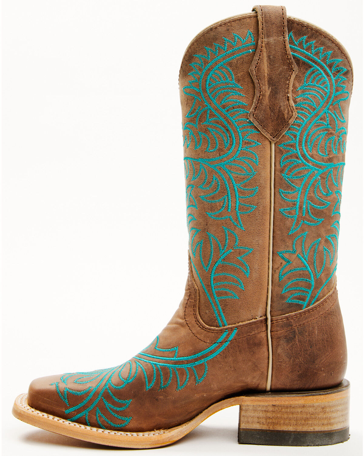 Product Name:  Corral Girls' Embroidered Western Boots - Broad Square Toe