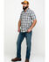 Carhartt Men's Rugged Flex Rigby Plaid Print Short Sleeve Work Shirt , Dark Grey, hi-res