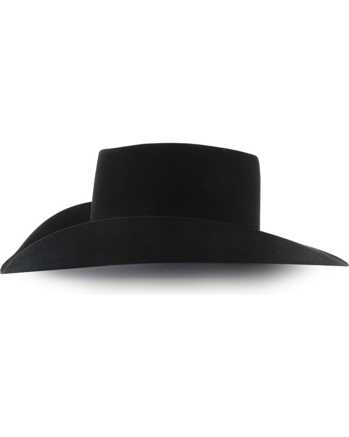 Image #5 - Rodeo King Men's Brick 5X Felt Cowboy Hat, Black, hi-res