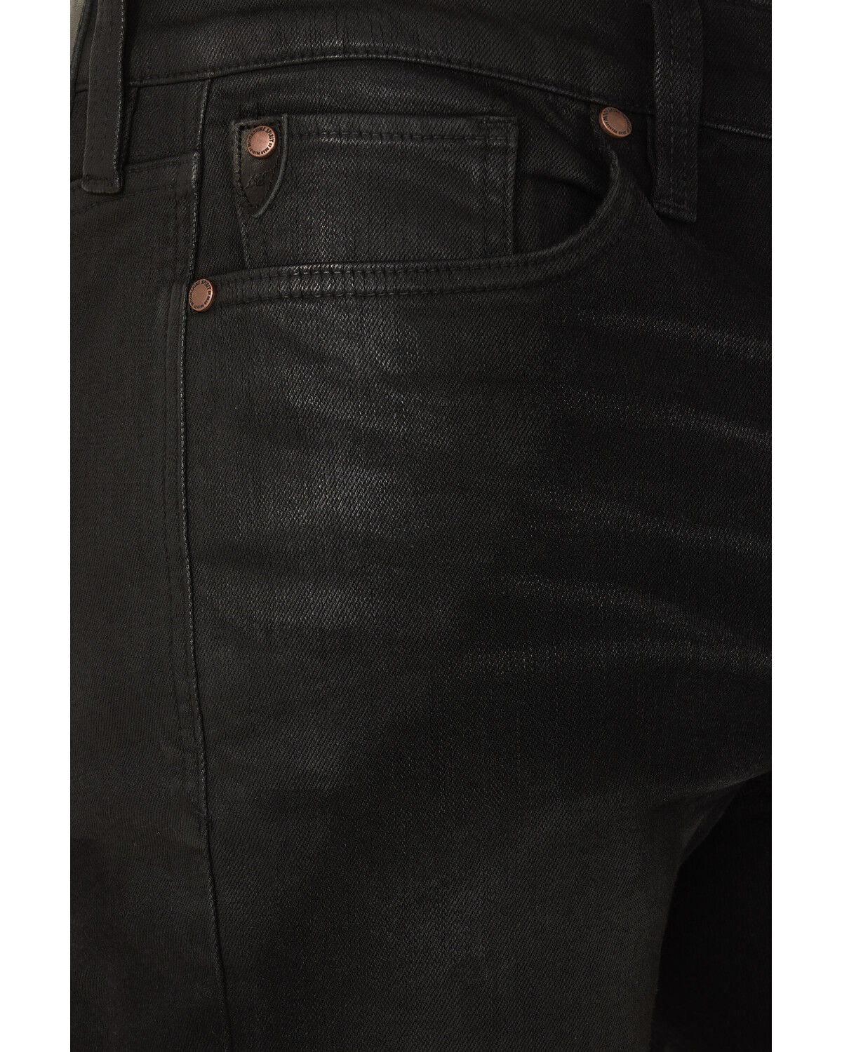 Image #2 - Moonshine Spirit Men's Venom Wash Decker Slim Straight Stretch Denim Jeans, Black, hi-res