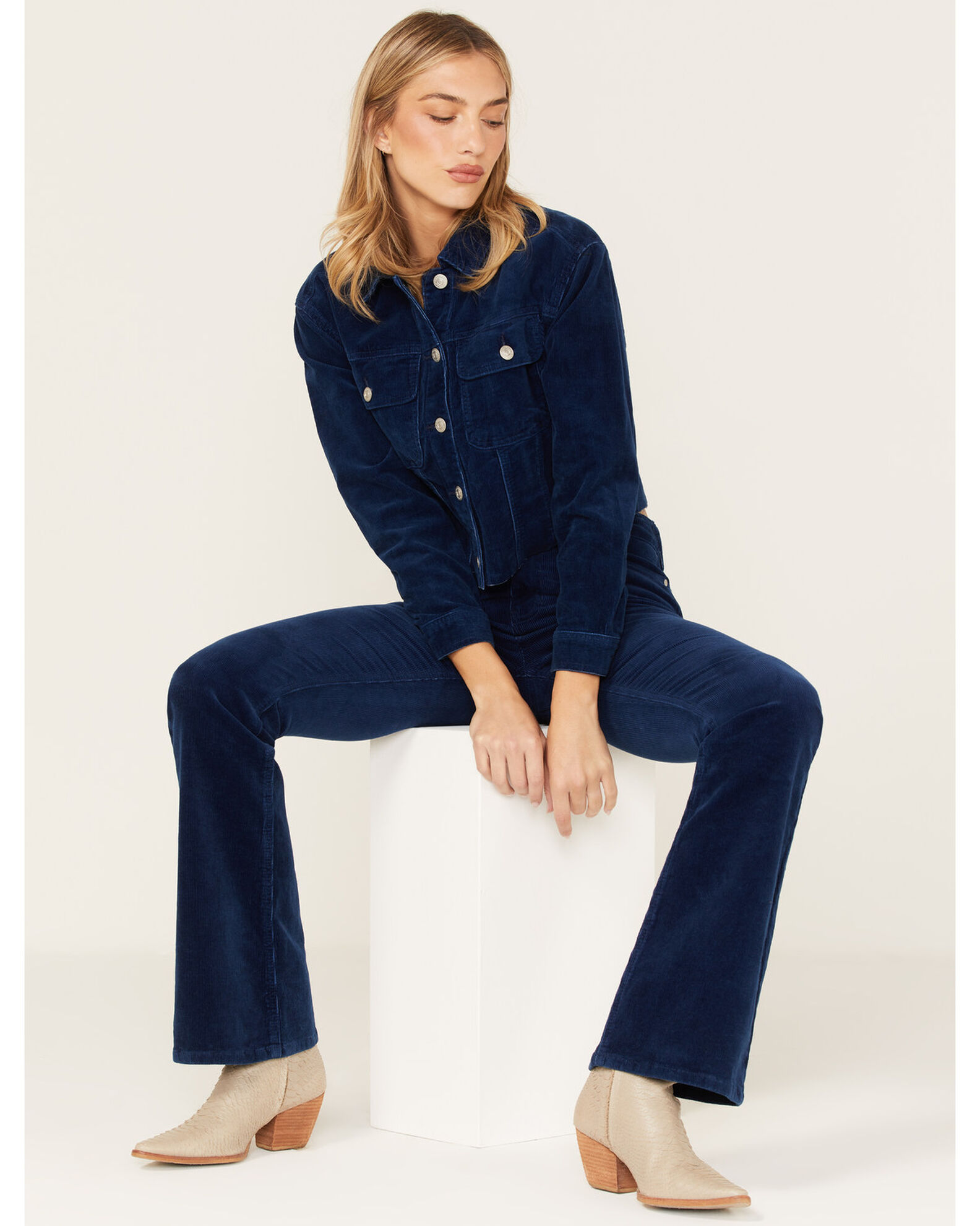Navy corduroy jacket womens cheap