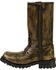 Milwaukee Leather Men's Waterproof 11" Harness Boots - Square Toe, Black, hi-res