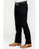 Wrangler Men's Casual Flat Front Western Pants , Black, hi-res