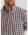 Image #2 - Wrangler Men's Classic Plaid Print Short Sleeve Button-Down Western Shirt , Black, hi-res