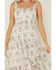 Image #3 - Yura Women's Floral Print Sleeveless Midi Dress, , hi-res
