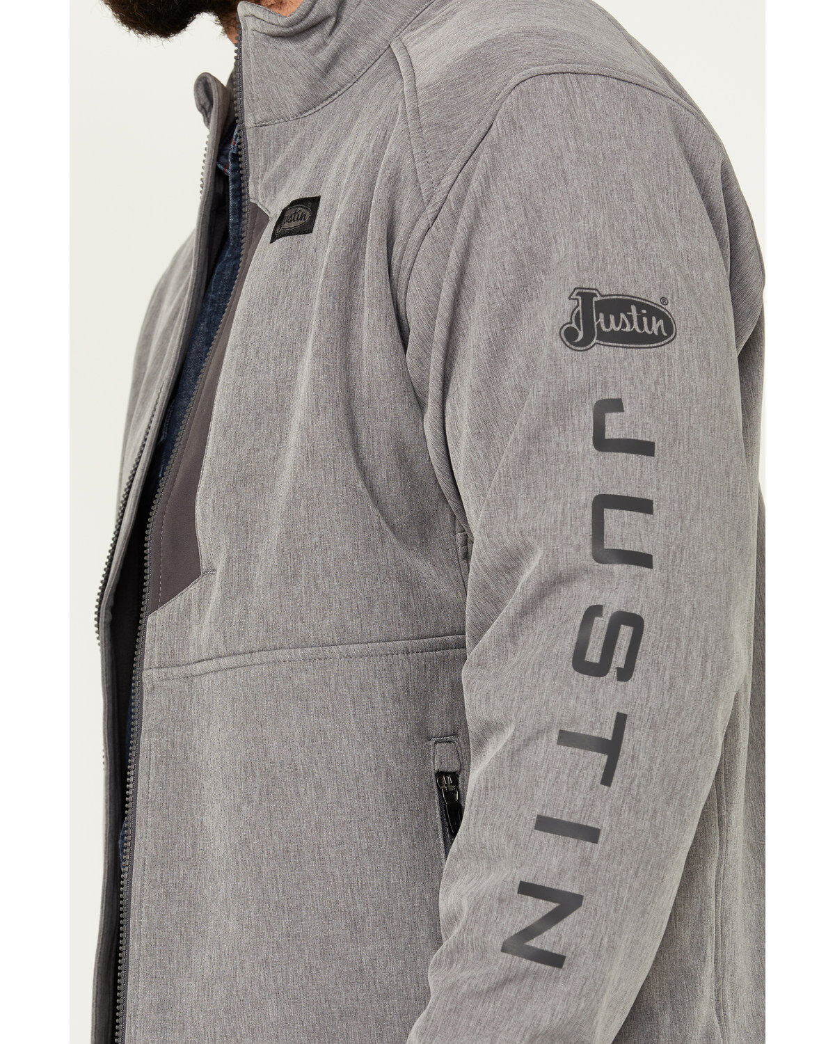 Image #3 - Justin Men's Stillwater Softshell Jacket, , hi-res