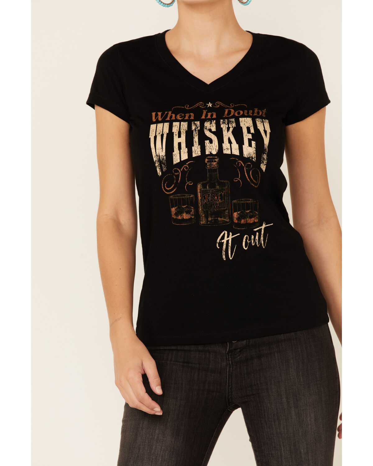 Image #2 - Southern Sierra Women's Whiskey It Out Graphic Short Sleeve Tee, , hi-res