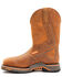 Hawx Men's Radian Waterproof Western Work Boots - Composite Toe, Brown, hi-res