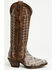 Image #2 - Tanner Mark Women's Snake Print Tall Western Boots - Snip Toe, Natural, hi-res