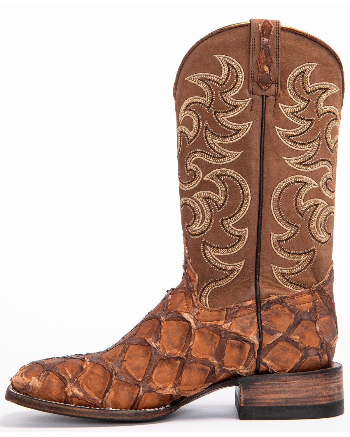 Image #3 - Shyanne Women's Exotic Pirarucu Western Boots - Square Toe, , hi-res