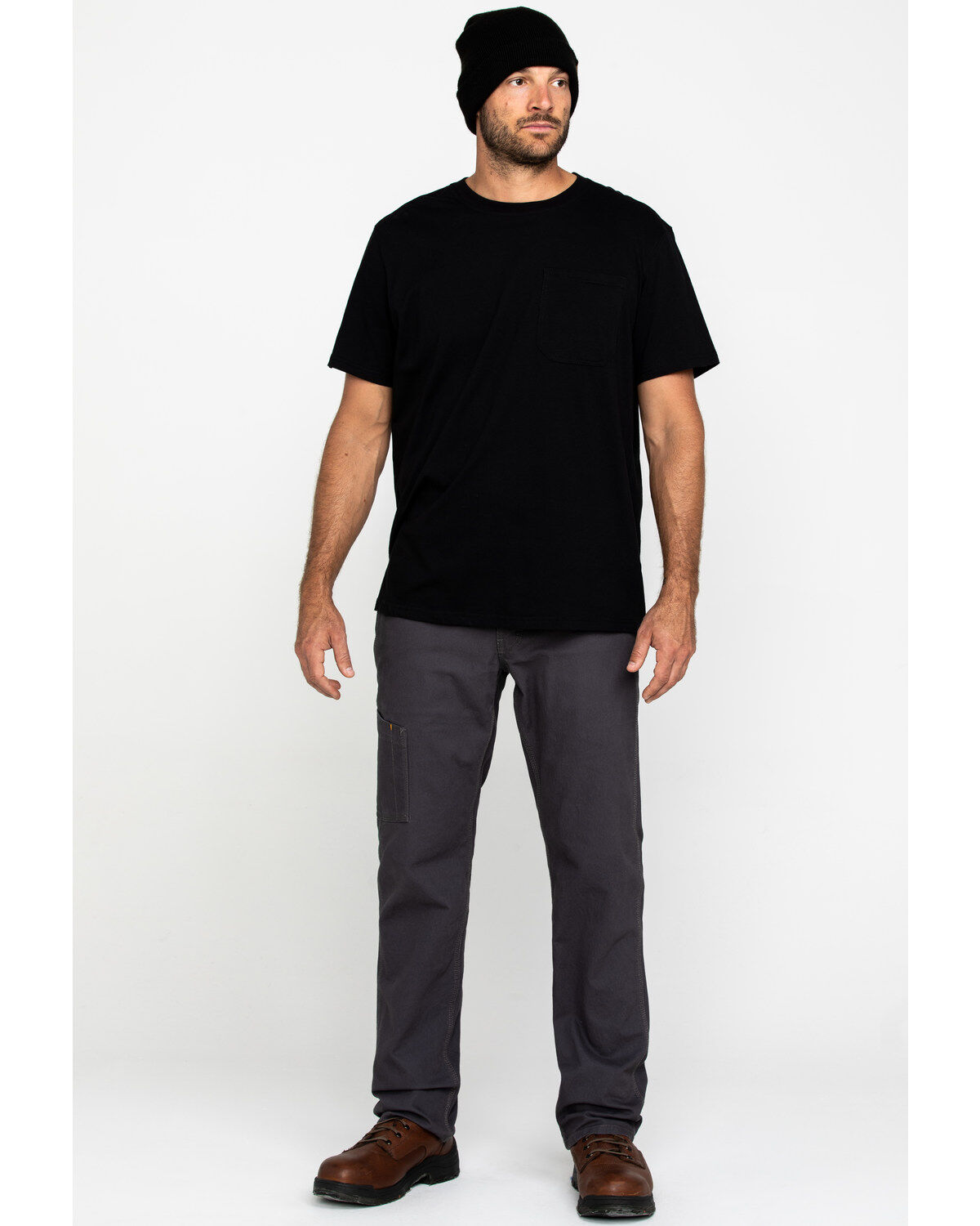 Image #6 - Ariat Men's Gray Rebar M4 Made Tough Durastretch Straight Leg Work Pants, Grey, hi-res