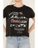 Image #3 - The Laundry Room Women's Rhinestone Coors Neon Light Short Sleeve Graphic Tee, Black, hi-res