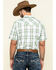 Image #2 - Cody James Men's Woodlands Large Plaid Short Sleeve Western Shirt, , hi-res
