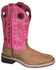 Image #1 - Smoky Mountain Girls' Tracie Western Boots - Square Toe, , hi-res