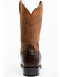 Moonshine Spirit Men's Madison Brown Printed Leather Western Boots - Square Toe , Brown, hi-res