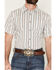 Image #3 - Gibson Trading Co Men's Walter White Geo Print Short Sleeve Button-Down Western Shirt, Light Blue, hi-res