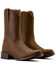 Image #4 - Ariat Men's Sonoro Western Roper Boots - Round Toe, Brown, hi-res