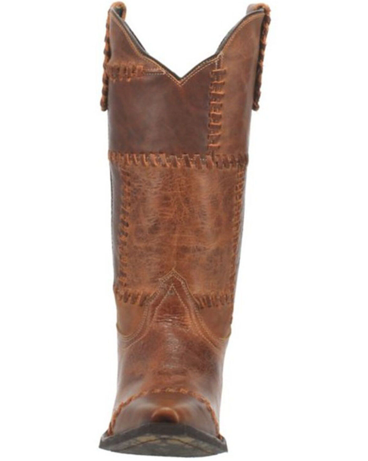 Image #5 - Laredo Women's Whiskey Run Western Boots - Snip Toe, Cognac, hi-res