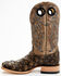 Image #3 - Cody James Men's Exotic Pirarucu Western Boots - Broad Square Toe, Brown, hi-res