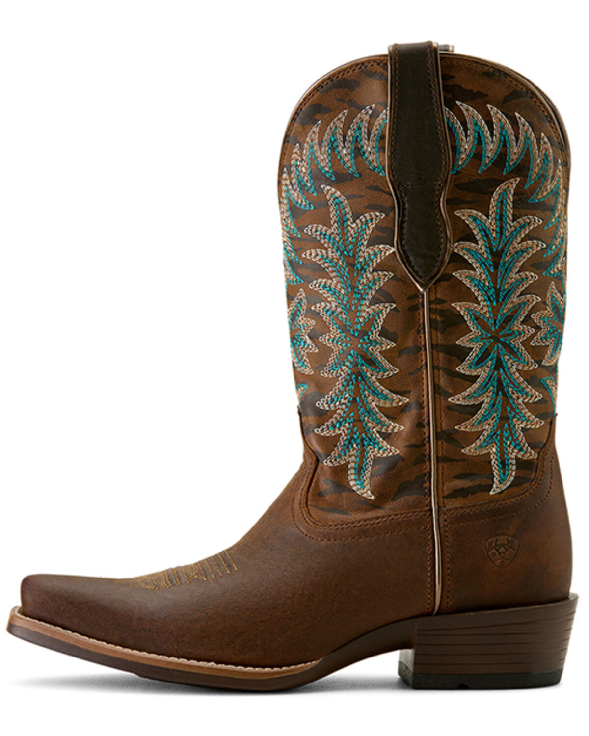 Image #2 - Ariat Women's Beaumont Performance Western Boots - Square Toe, Brown, hi-res