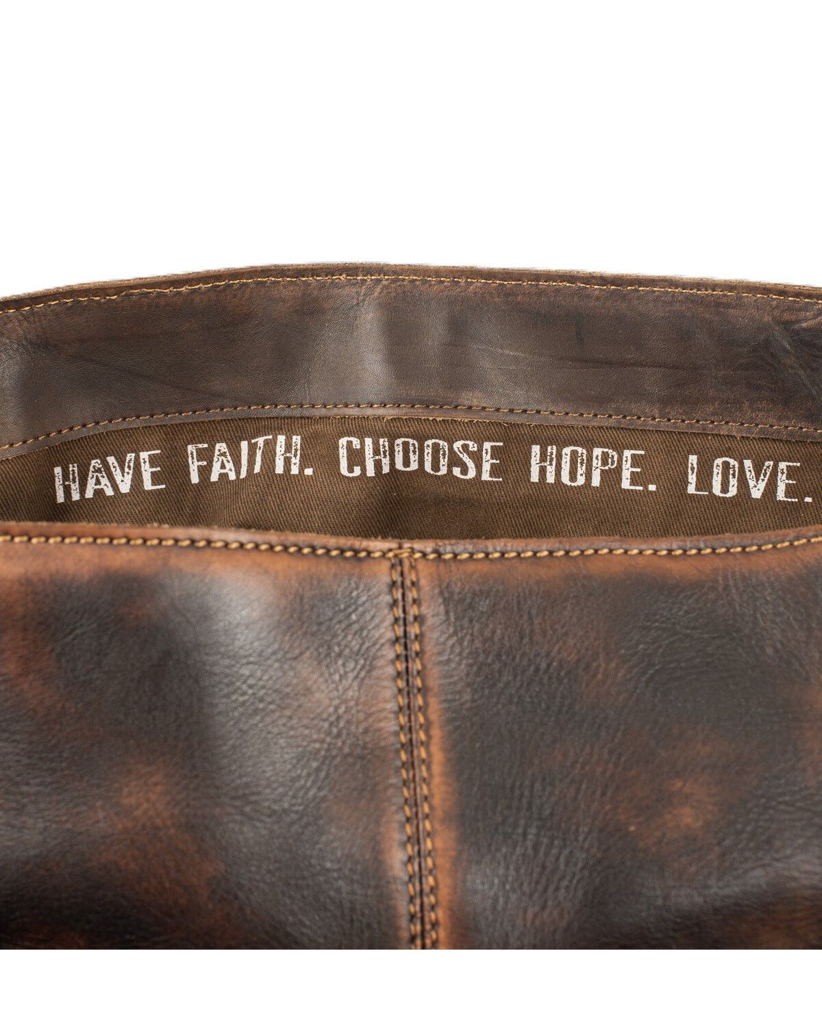 Image #5 - STS Ranchwear by Carroll Women's Bandera Saddle Hobo Crossbody Purse, Chocolate, hi-res