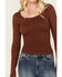 Image #2 - Fornia Women's Jacquard Long Sleeve Knit Top, , hi-res