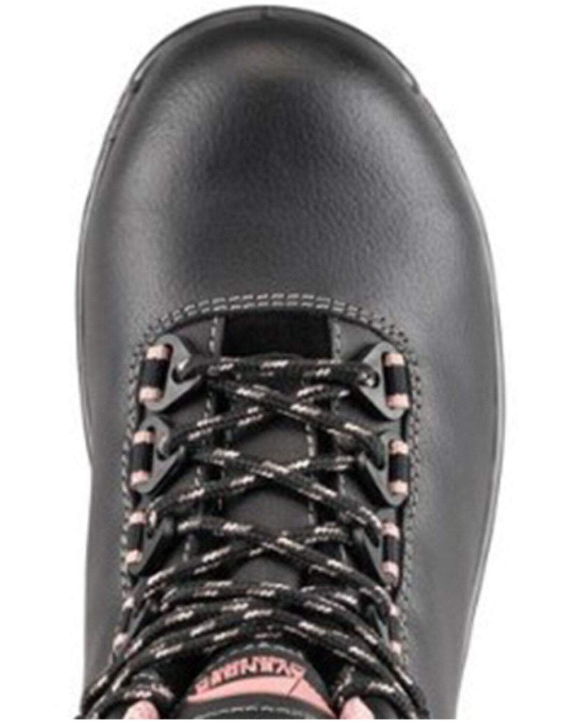Image #6 - Avenger Women's Breaker Mid 6" Lace-Up Work Boot - Composite Toe, Black, hi-res