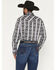 Image #4 - Rock & Roll Denim Men's Southwestern Print Long Snap Stretch Western Shirt, Black, hi-res
