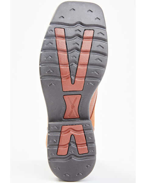 Image #13 - Twisted X Men's Lite Waterproof Work Shoes, Oiled Rust, hi-res