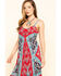 Image #3 - Bila Women's Border Print Hanky Hem Slip Dress, , hi-res