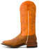 Horse Power Men's Barking Iron Western Boots - Broad Square Toe, Brown, hi-res