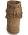 Image #4 - Minnetonka Double Fringe Side Zip Moccasin, , hi-res