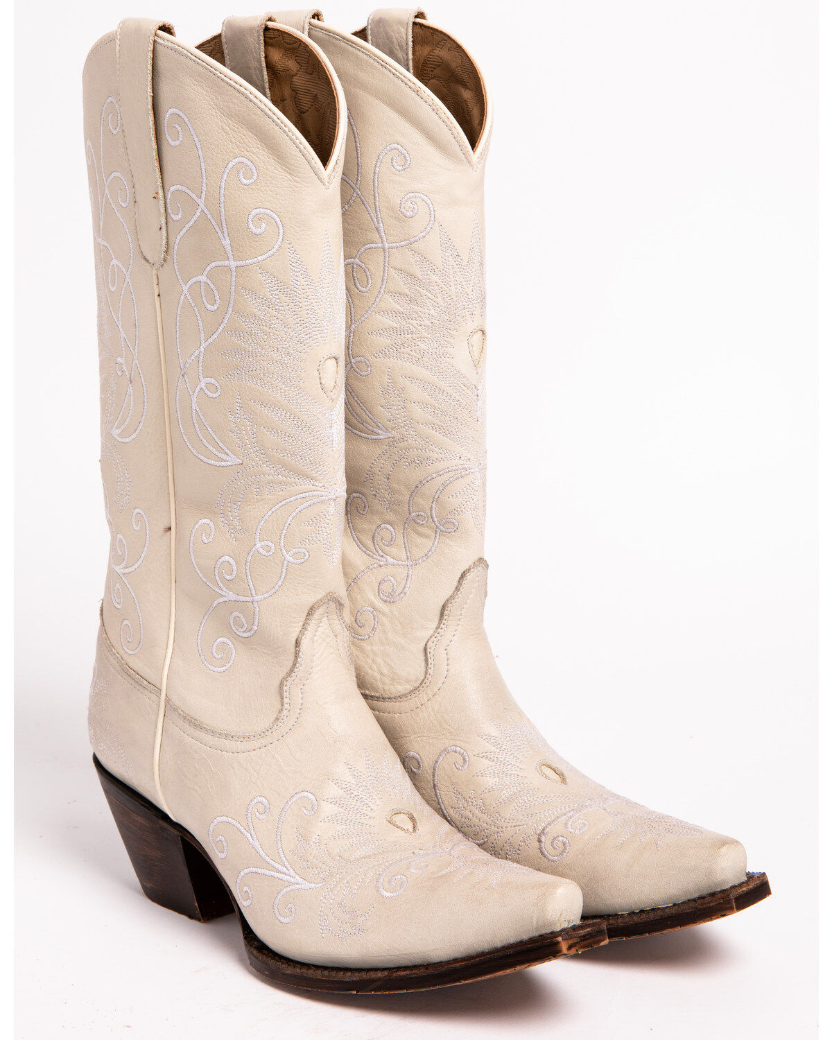 ivory colored boots