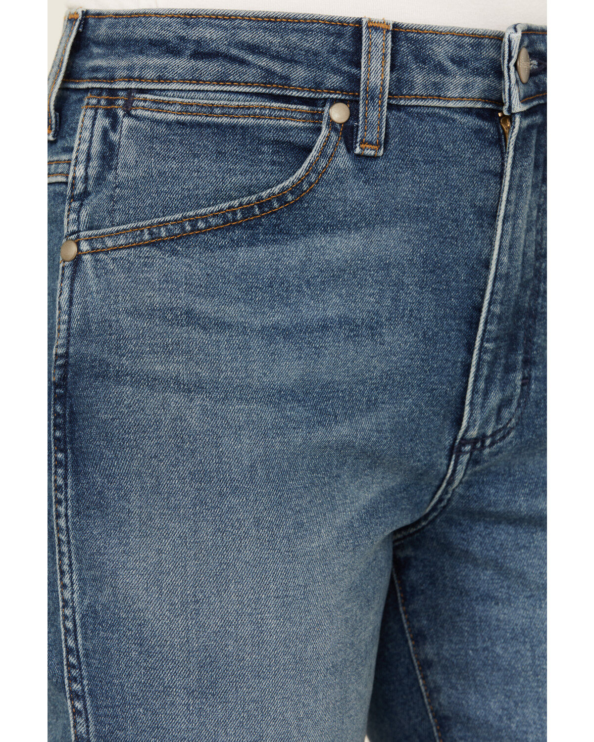 Image #2 - Wrangler Women's Westward Dark Wash High Rise Stretch Bootcut Jeans, Dark Wash, hi-res