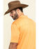 Image #5 - Cody James Core Men's Orange Tonal Short Sleeve Polo Shirt, , hi-res