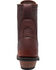 Image #5 - Ad Tec Women's Chestnut 8" Leather Packer Boots - Soft Toe, Chestnut, hi-res