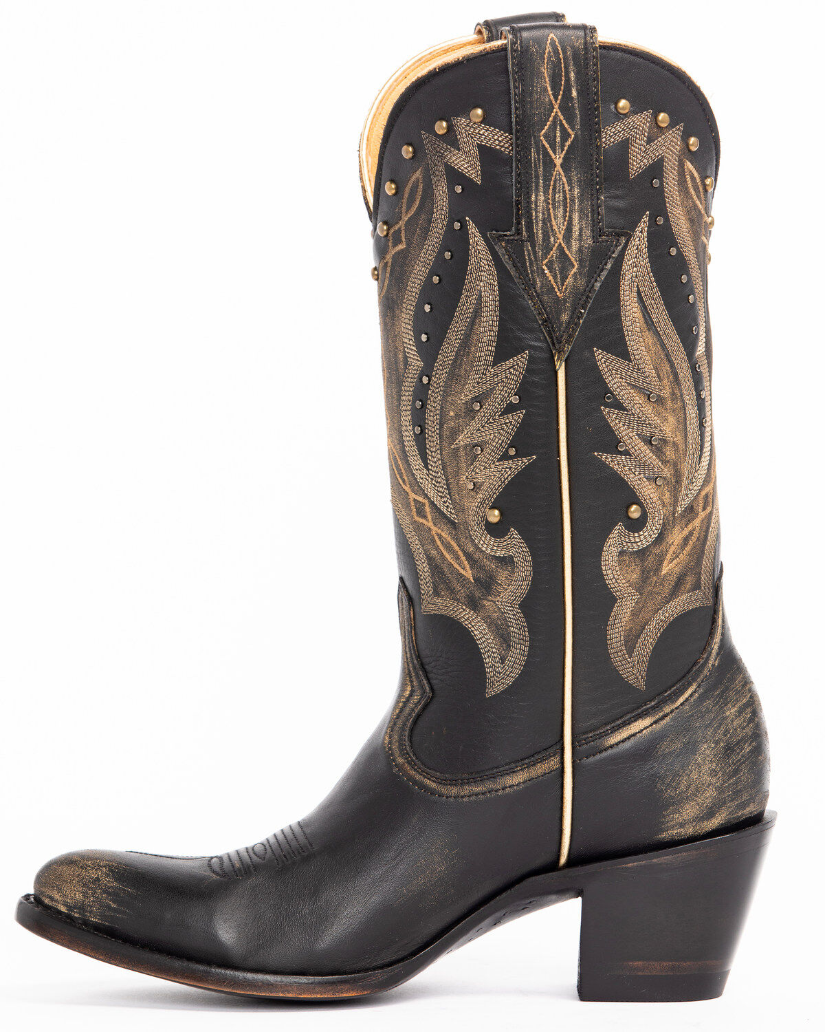 Image #3 - Idyllwind Women's Go West Western Boots - Round Toe, Black, hi-res