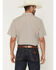 Image #4 - Gibson Trading Co Men's Sedona Tile Geo Print Short Sleeve Snap Western Shirt - Tall, Brown, hi-res