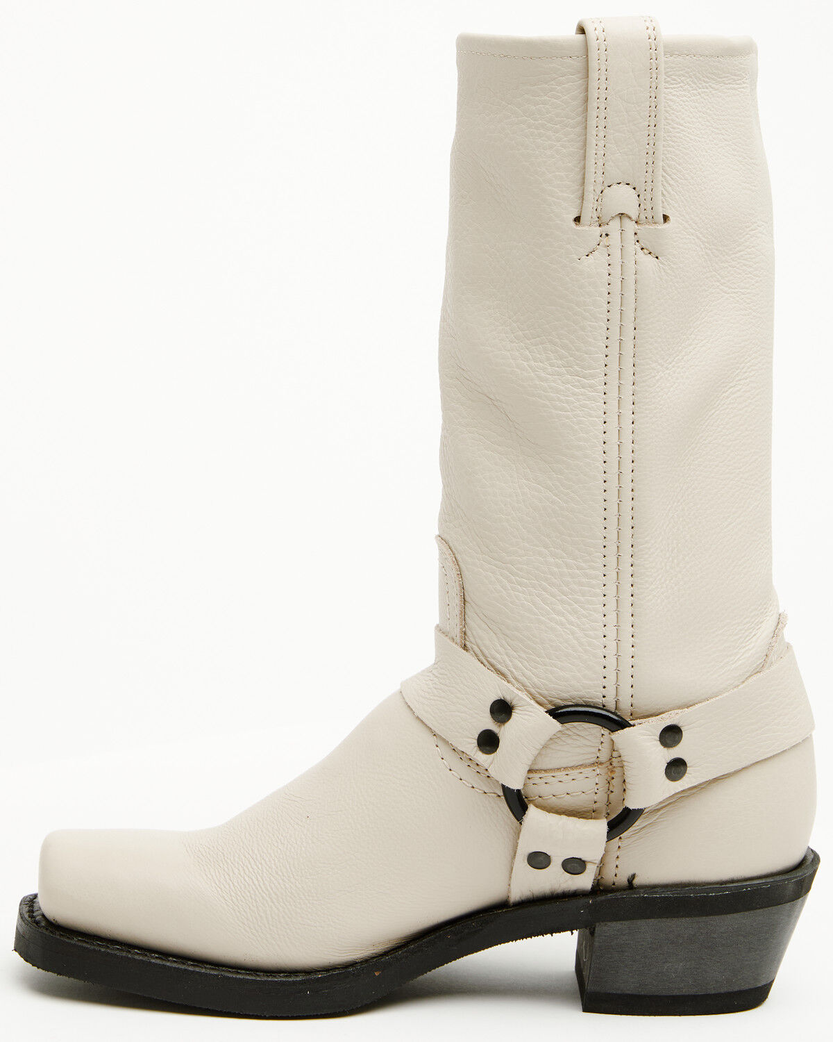 Image #3 - Frye Women's Harness 12R Boots - Square Toe, Stone, hi-res