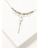 Image #1 - Shyanne Women's Luna Bella Choker Necklace, Silver, hi-res