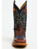 Image #4 - Justin Men's Boot Barn Exclusive Bent Rail Walsh Performance Western Boots - Broad Square Toe, Cognac, hi-res
