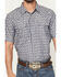 Image #3 - Cody James Men's Barrel Racer Southwestern Striped Print Long Sleeve Snap Western Shirt, Blue, hi-res