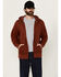 Image #1 - Ariat Men's Rebar Workman Born For This Full Zip Hooded Sweatshirt, Red, hi-res