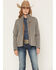Image #1 - Cinch Women's Bonded Concealed Carry Softshell Jacket, Charcoal, hi-res