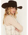 Image #2 - Shyanne Women's Reversible Plaid Vest, Natural, hi-res