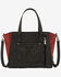 Image #2 - Wrangler Women's Cowhide Embossed Crossbody Tote Bag, Red, hi-res
