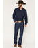 Image #1 - Wrangler Men's Original Fit Rigid Jeans, Indigo, hi-res