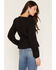 Image #4 - Idyllwind Women's Marcella Embroidered Long Sleeve Button-Down Shirt, Black, hi-res