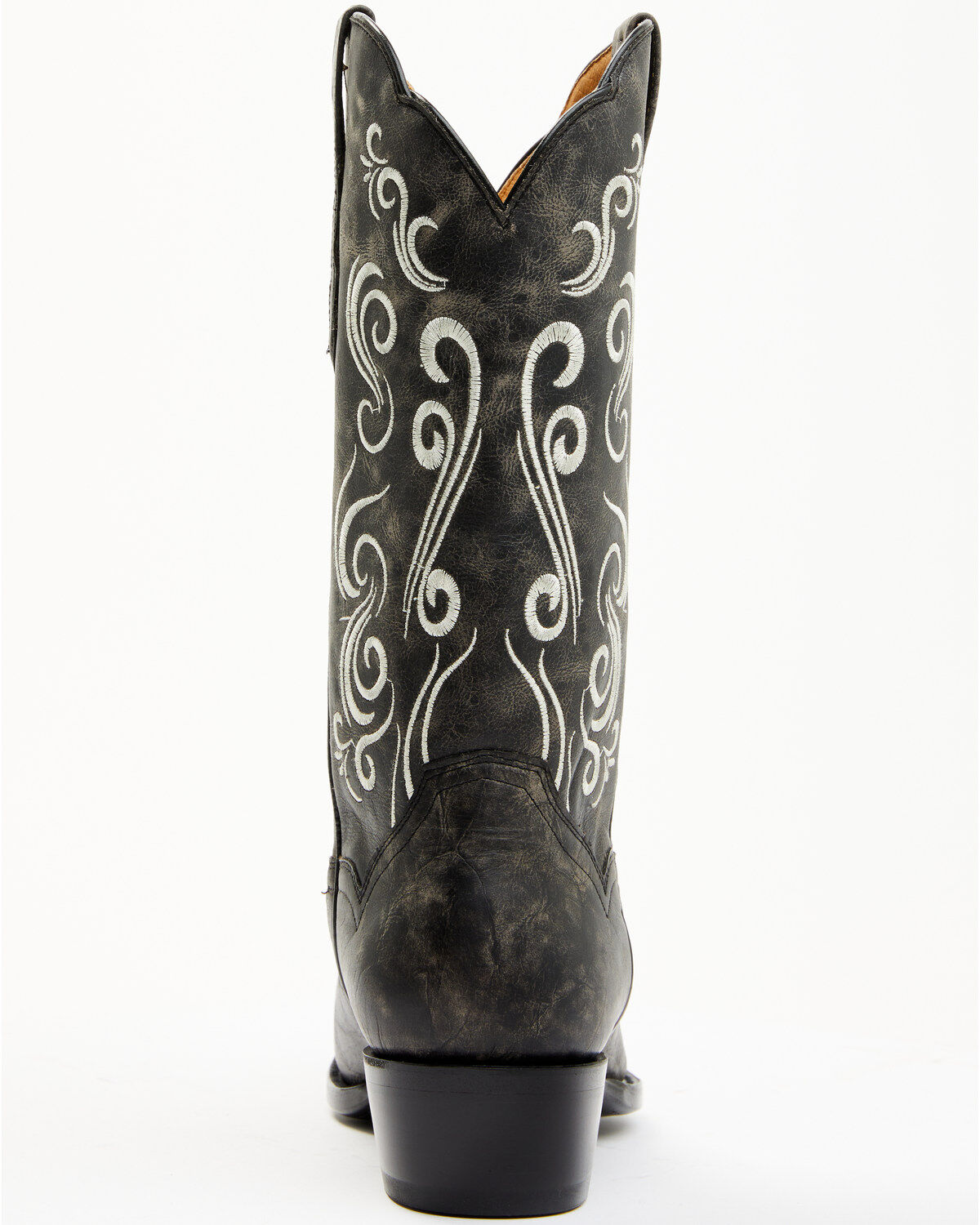 Image #5 - Moonshine Spirit Men's Clover Western Boots - Snip Toe, Black, hi-res